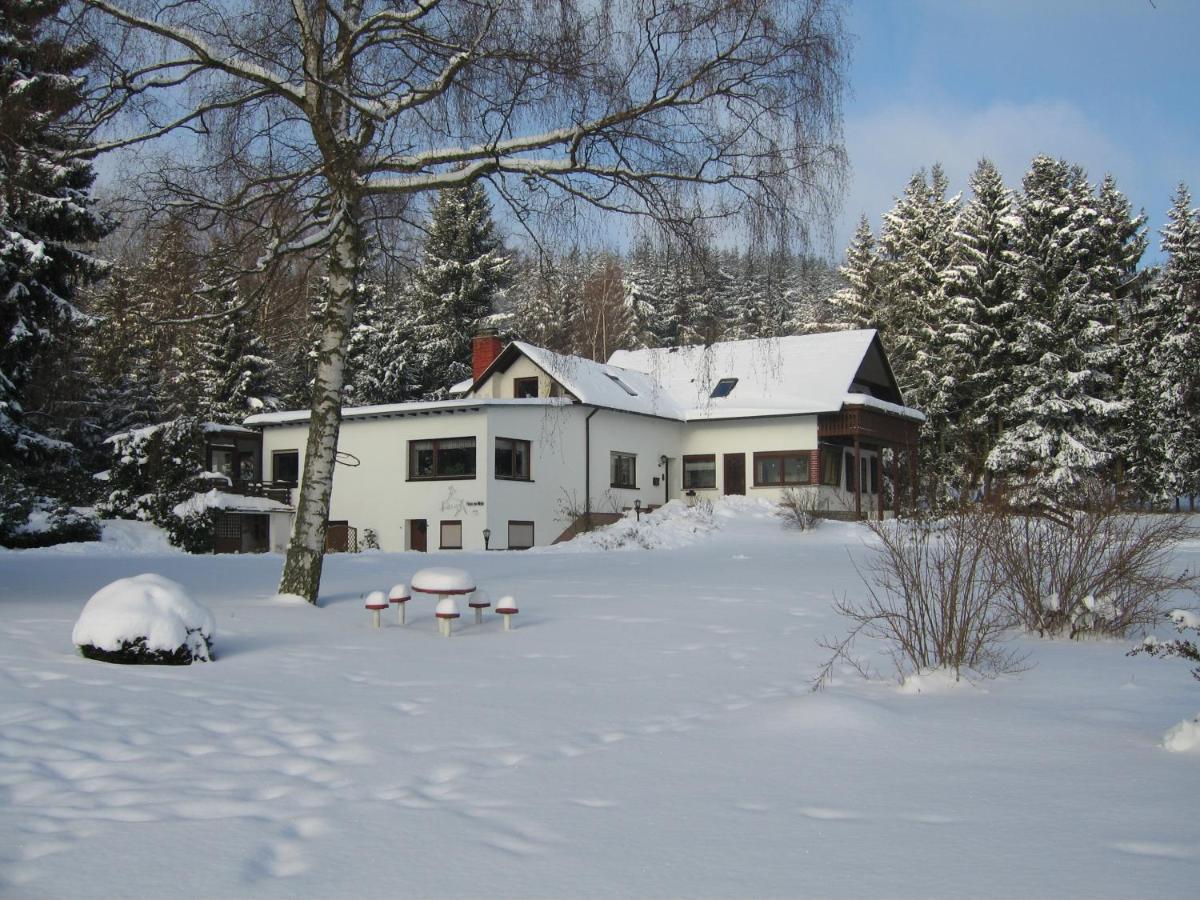 Апартаменты Haus Am Wald - Urlaub Am Nationalpark Langweiler  Экстерьер фото